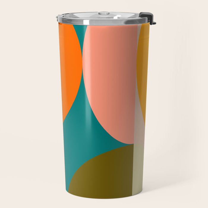 Bauhaus, geometric abstraction 2 Travel Mug Gallery Image 2
