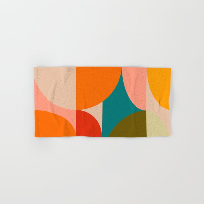 Bauhaus, geometric abstraction 2 Bath Towel Gallery Image 1