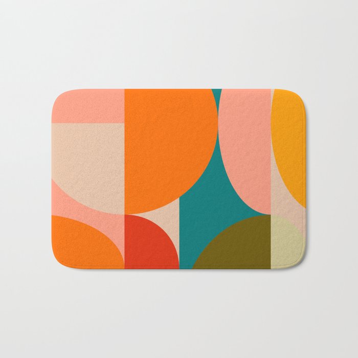 Bauhaus, geometric abstraction 2 Bath Mat Gallery Image 1