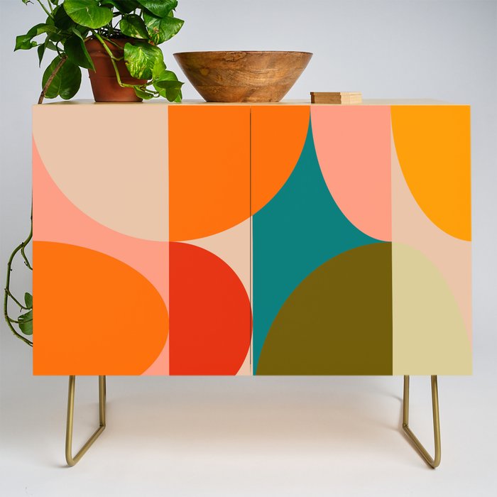 Bauhaus, geometric abstraction 2 Credenza Gallery Image 1