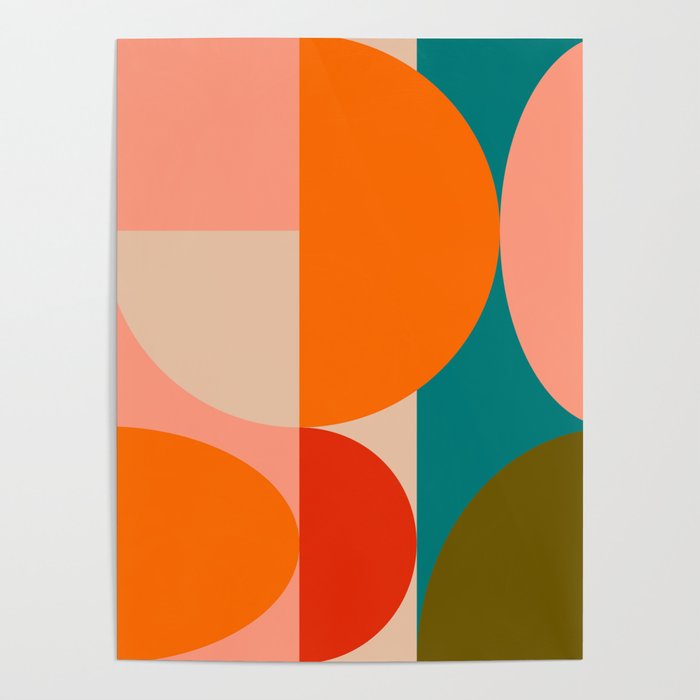 Bauhaus, geometric abstraction 2 Poster Gallery Image 1