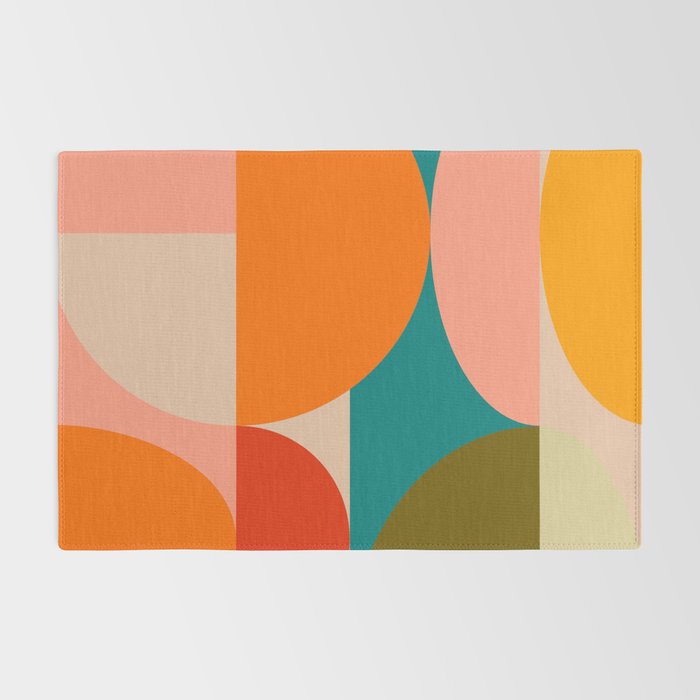 Bauhaus, geometric abstraction 2 Rug Gallery Image 2