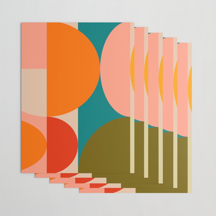 Bauhaus, geometric abstraction 2 Wrapping Paper Gallery Image 3
