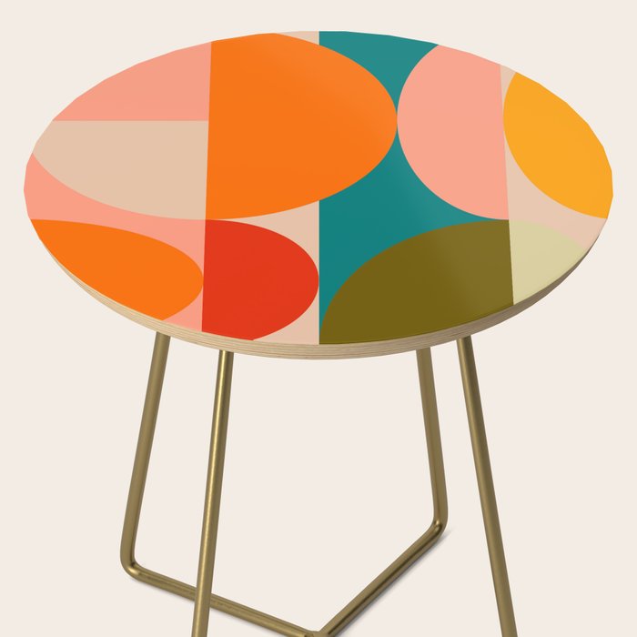 Bauhaus, geometric abstraction 2 Side Table Gallery Image 2
