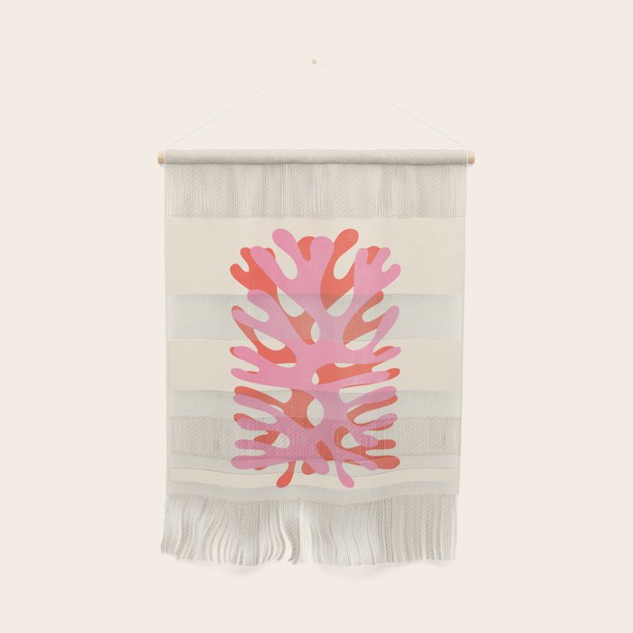 Sea Leaf: Matisse Collage Peach Edition Wall Hanging Gallery Image 1