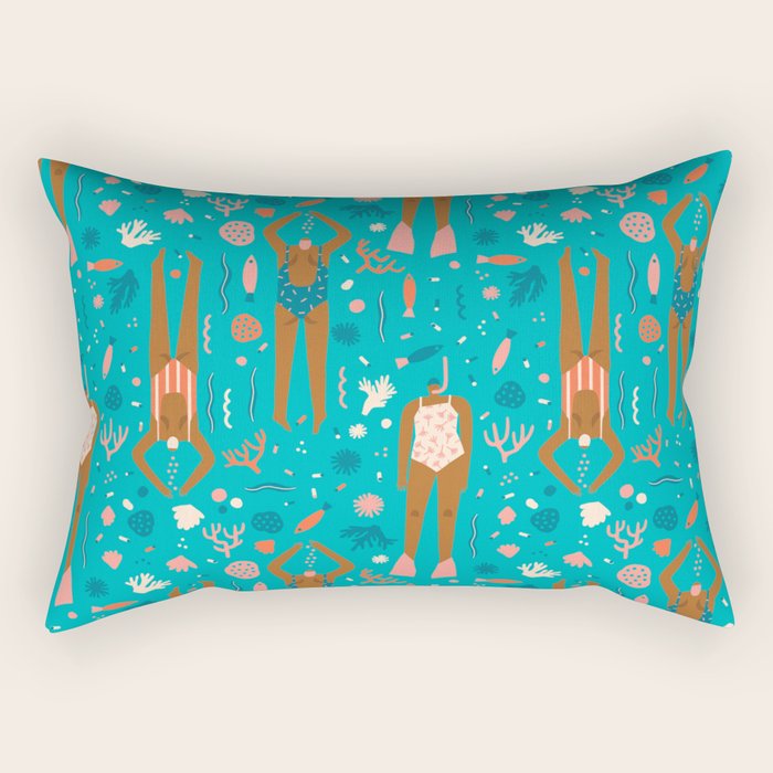Underwater Rectangular Pillow Gallery Image 2