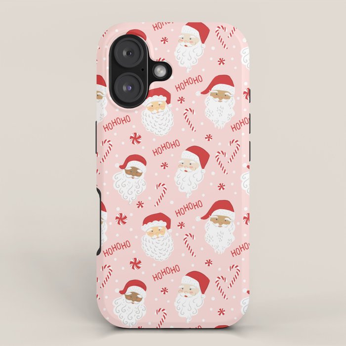 Peppermint Santas iPhone Case Gallery Image 1