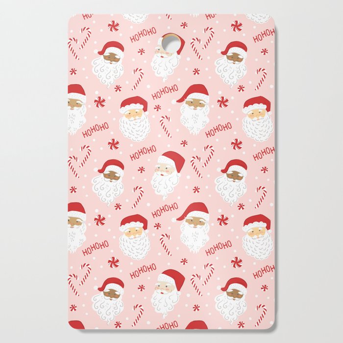 Peppermint Santas Cutting Board Gallery Image 1