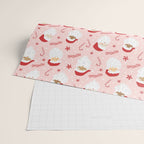 Peppermint Santas Wrapping Paper Gallery Image 2