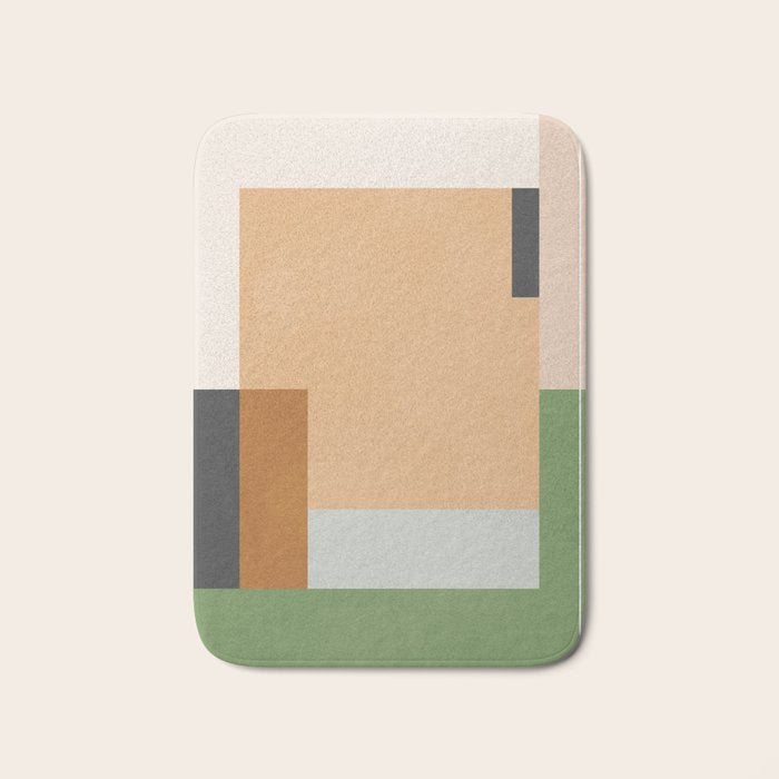 Geometric Abstract 114 Bath Mat Gallery Image 1