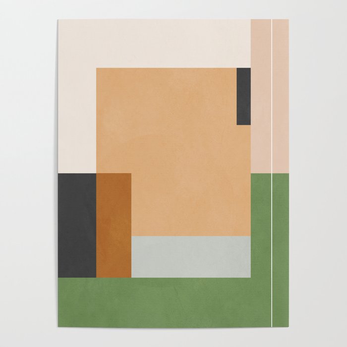 Geometric Abstract 114 Poster Gallery Image 4