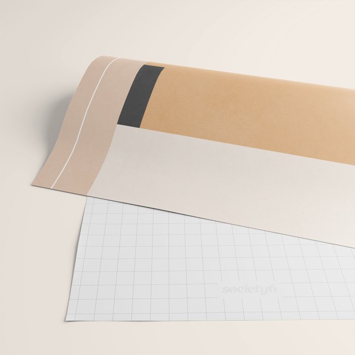 Geometric Abstract 114 Wrapping Paper Gallery Image 2