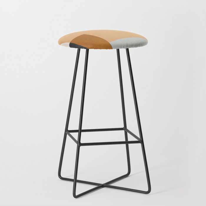 Geometric Abstract 114 Stool Gallery Image 1