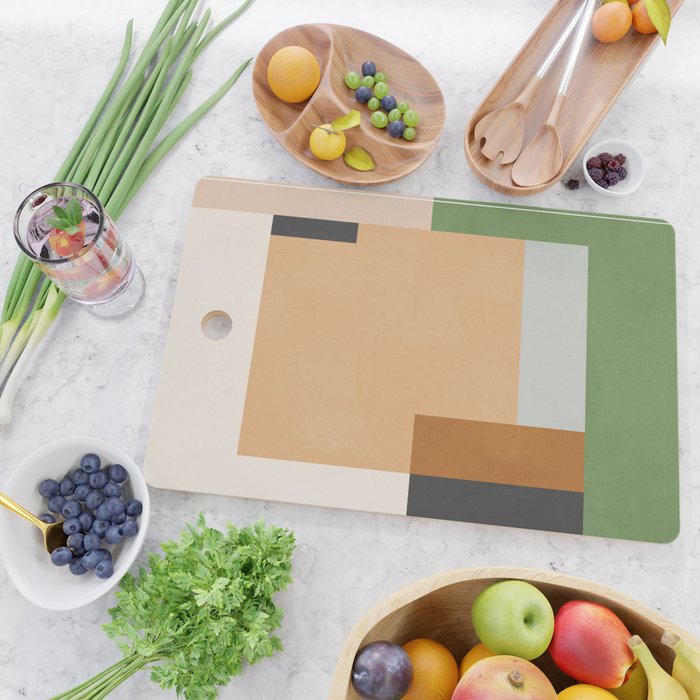 Geometric Abstract 114 Cutting Board Gallery Image 2