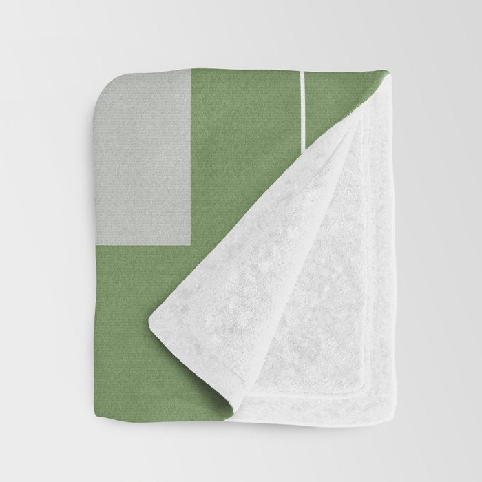 Geometric Abstract 114 Throw Blanket Gallery Image 3