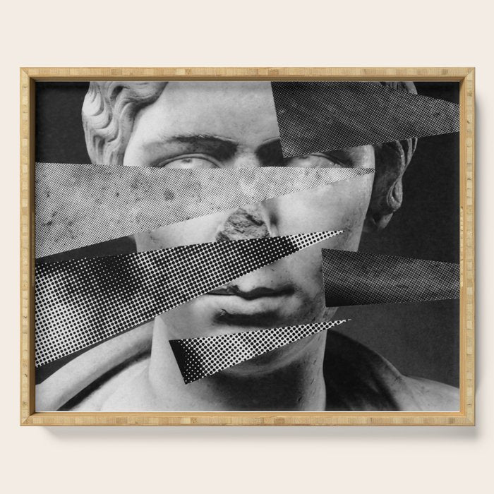 The Inhuman Barbarity of Chance Serving Tray Gallery Image 1