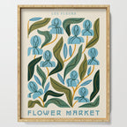 Nouveau Flower Market 2 Serving Tray Gallery Image 1