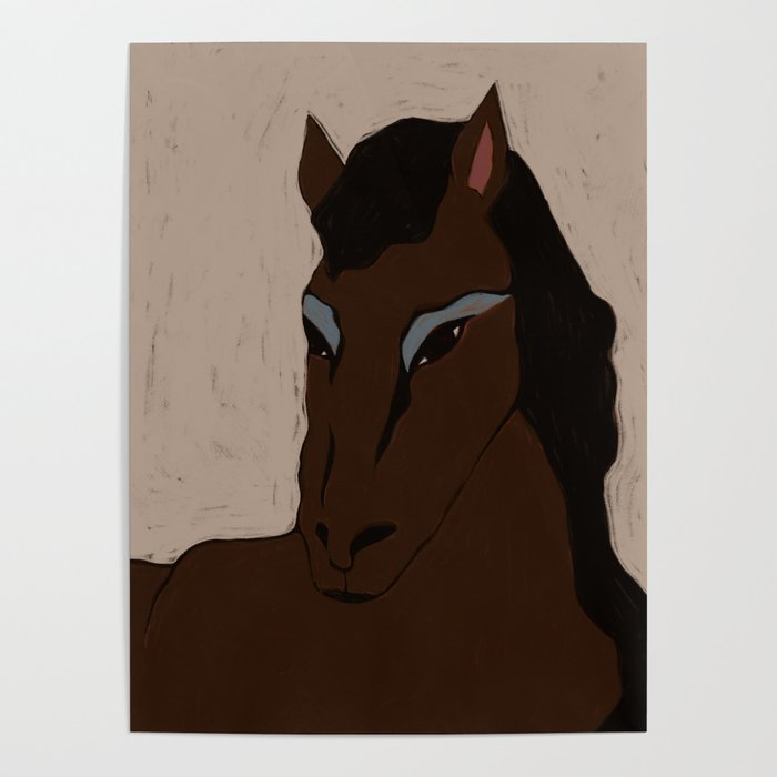 Brown Horse Poster Gallery Image 1