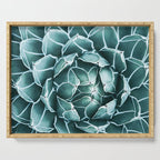 Succulent bloom Serving Tray Gallery Image 1