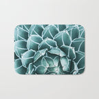 Succulent bloom Bath Mat Gallery Image 1