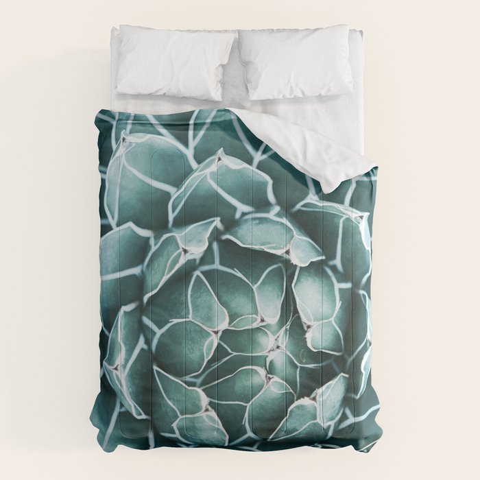Succulent bloom Comforter Gallery Image 1