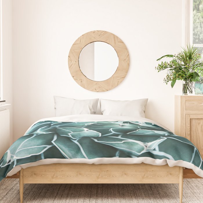 Succulent bloom Duvet Cover Gallery Image 3