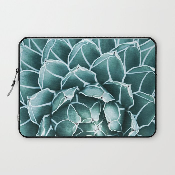 Succulent bloom Laptop Sleeve Gallery Image 1