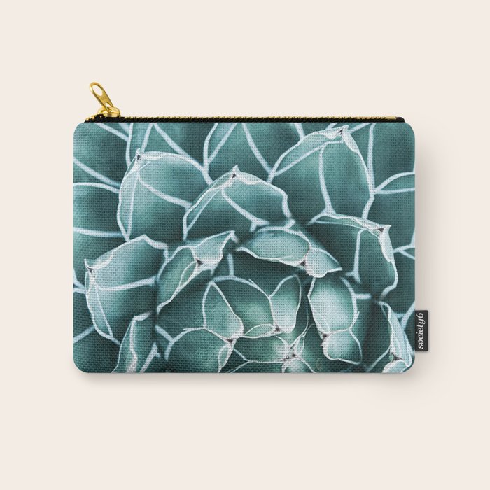 Succulent bloom Carry All Pouch Gallery Image 1