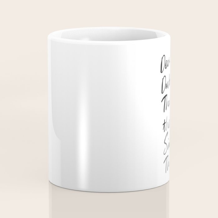 Empowerment Letter Self Motivational Quote Coffee Mug Gallery Image 4