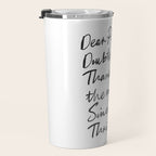 Empowerment Letter Self Motivational Quote Travel Mug Gallery Image 3