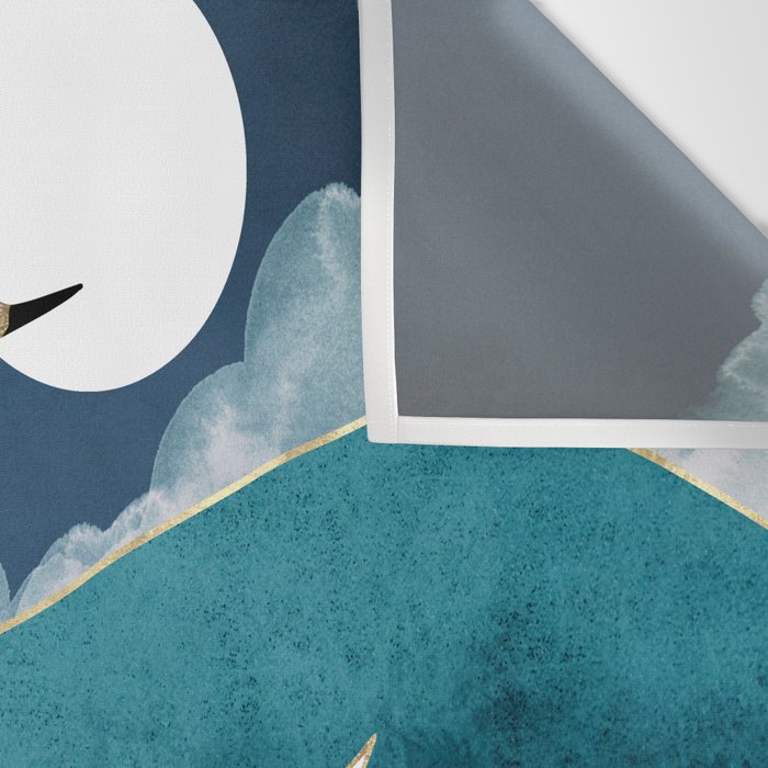 Midnight Cranes Wall Tapestry Gallery Image 3
