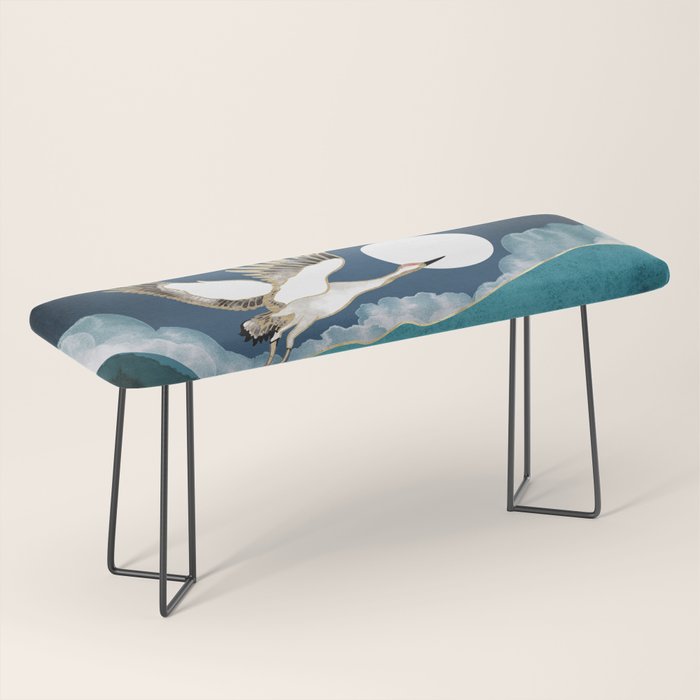 Midnight Cranes Bench Gallery Image 1