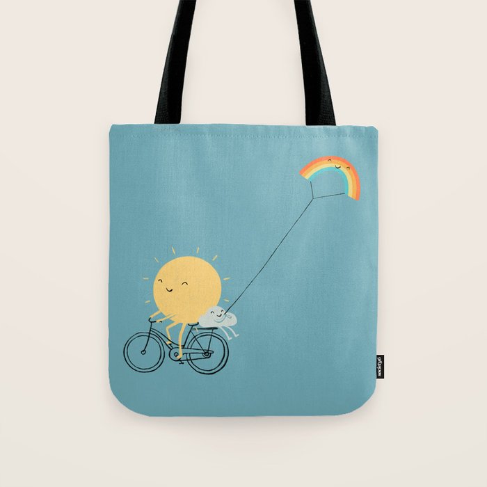 Rainbow Kite Tote Bag Gallery Image 1