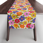 Tiny Flower Pattern #1 Table Runner Gallery Image 1
