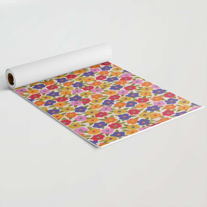 Tiny Flower Pattern #1 Yoga Mat Gallery Image 2