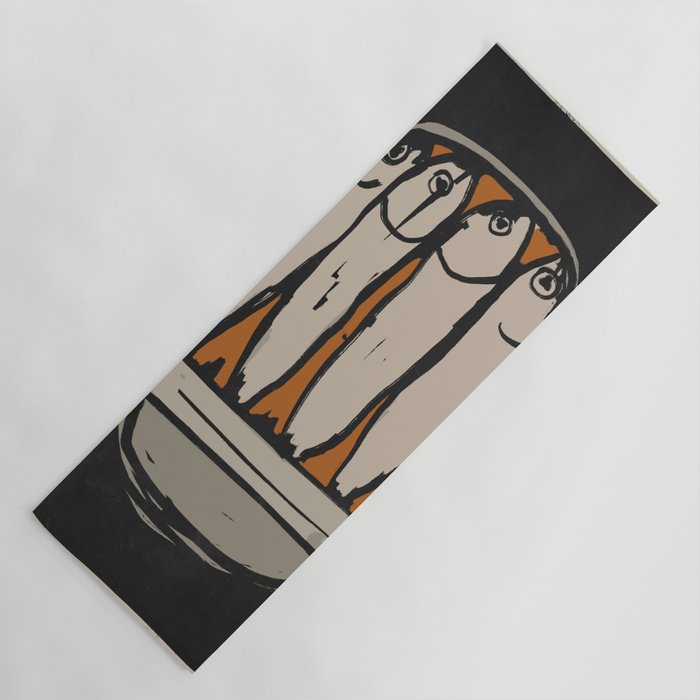 Sardines Yoga Mat Gallery Image 1