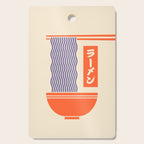 Ramen Minimal - Cream Cutting Board Gallery Image 1