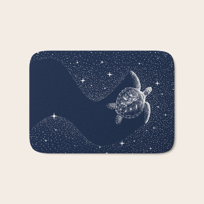 Starry Turtle Bath Mat Gallery Image 1