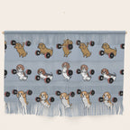 Olympic Lifting Beagles Wall Hanging Gallery Image 1