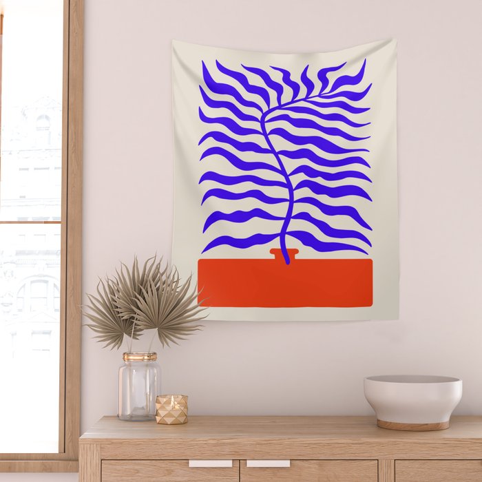 Wild Leaves: Matisse Edition Wall Tapestry Gallery Image 2