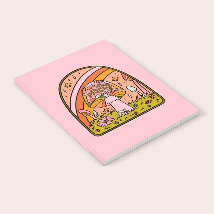 Pisces Mushroom Notebook Gallery Image 1