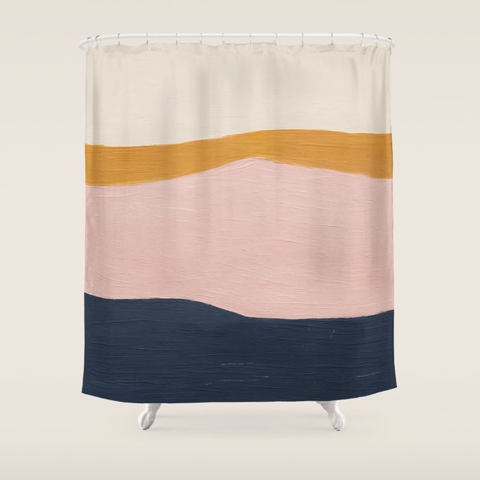 Abstract Landscape  Shower Curtain Gallery Image 1