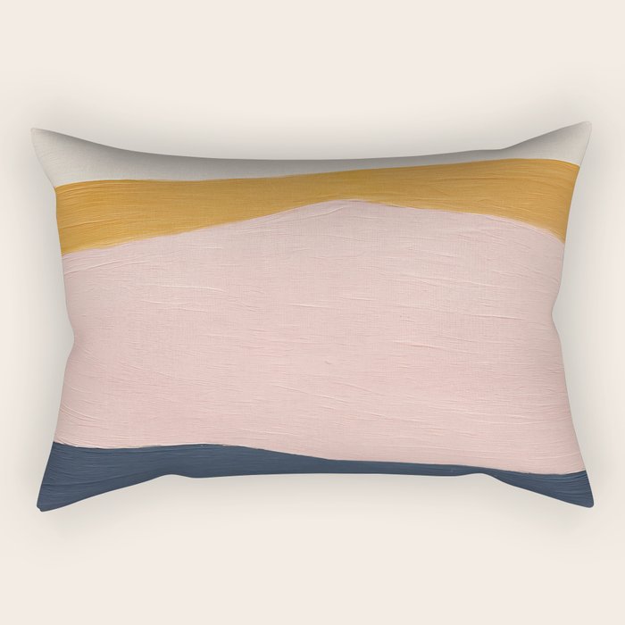Abstract Landscape  Rectangular Pillow Gallery Image 2