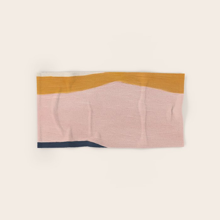 Abstract Landscape  Bath Towel Gallery Image 1