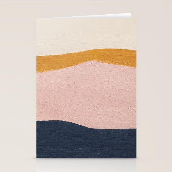 Abstract Landscape  Stationery Card Gallery Image 1