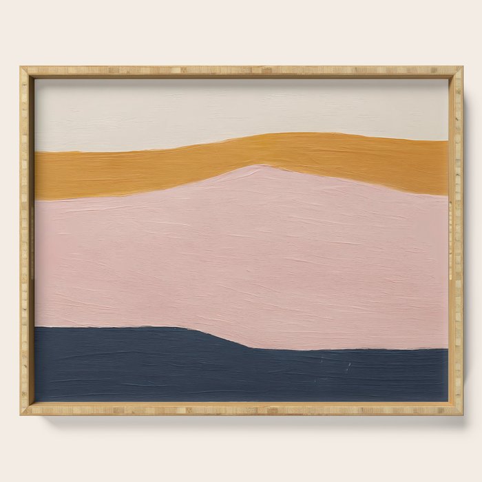 Abstract Landscape  Serving Tray Gallery Image 1