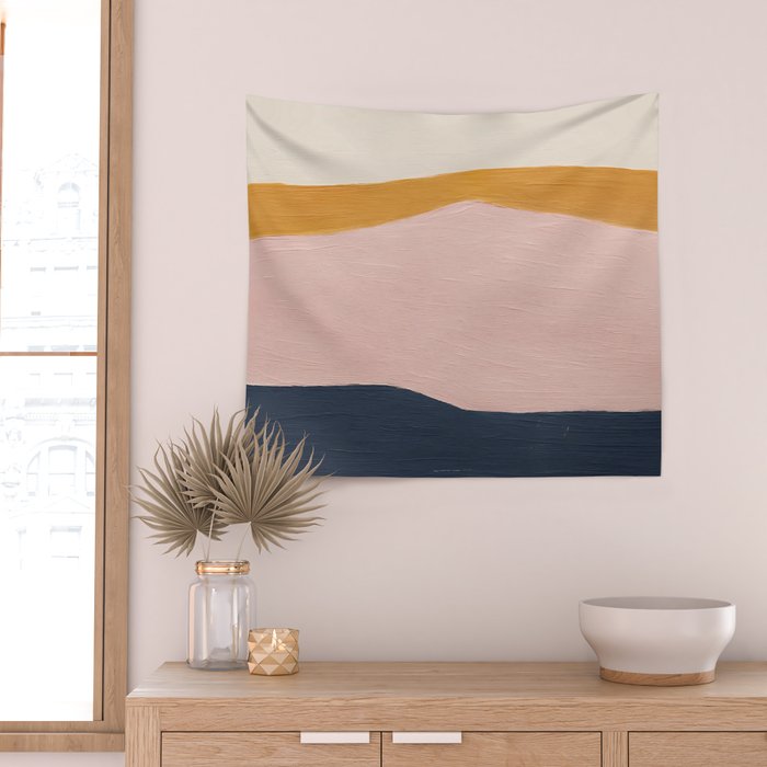Abstract Landscape  Wall Tapestry Gallery Image 2