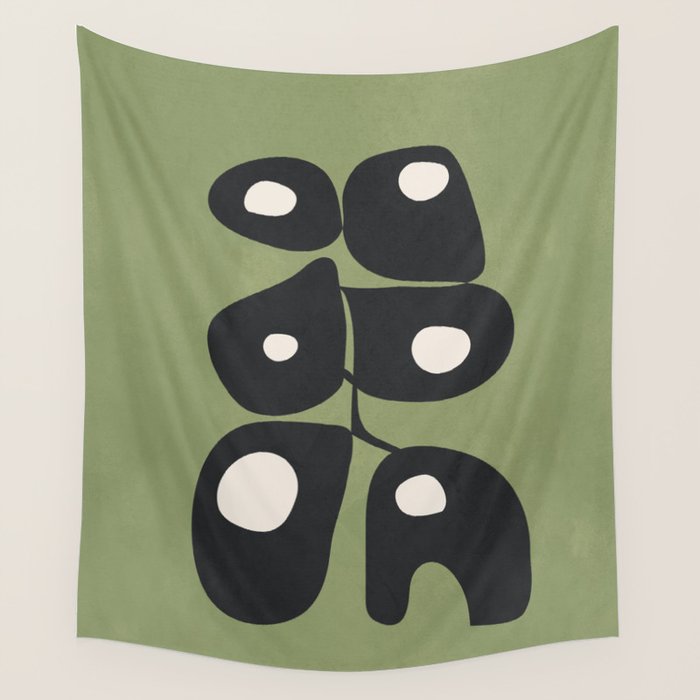 Modern Abstract Art 33 Wall Tapestry Gallery Image 4