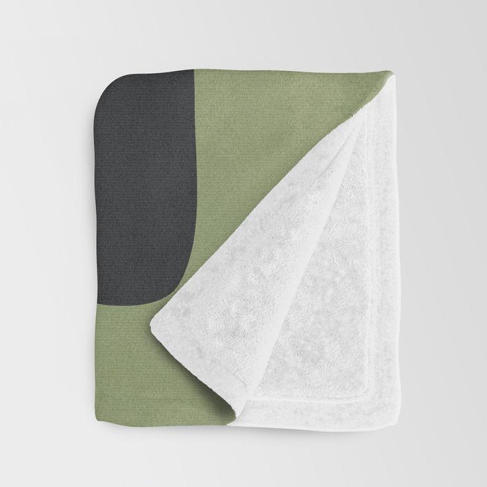 Modern Abstract Art 33 Throw Blanket Gallery Image 3