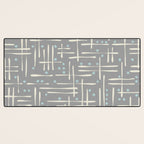 Simple Hand Drawn Pattern #17 Desk Mat Gallery Image 3